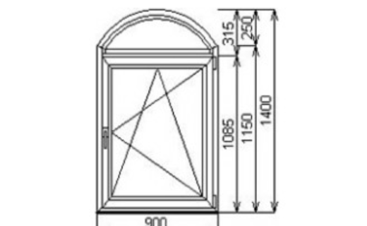 Арочное окно