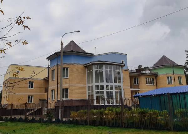 Фасадное остекление детского сада в Одинцово Фасадное остекление детского сада в Одинцово